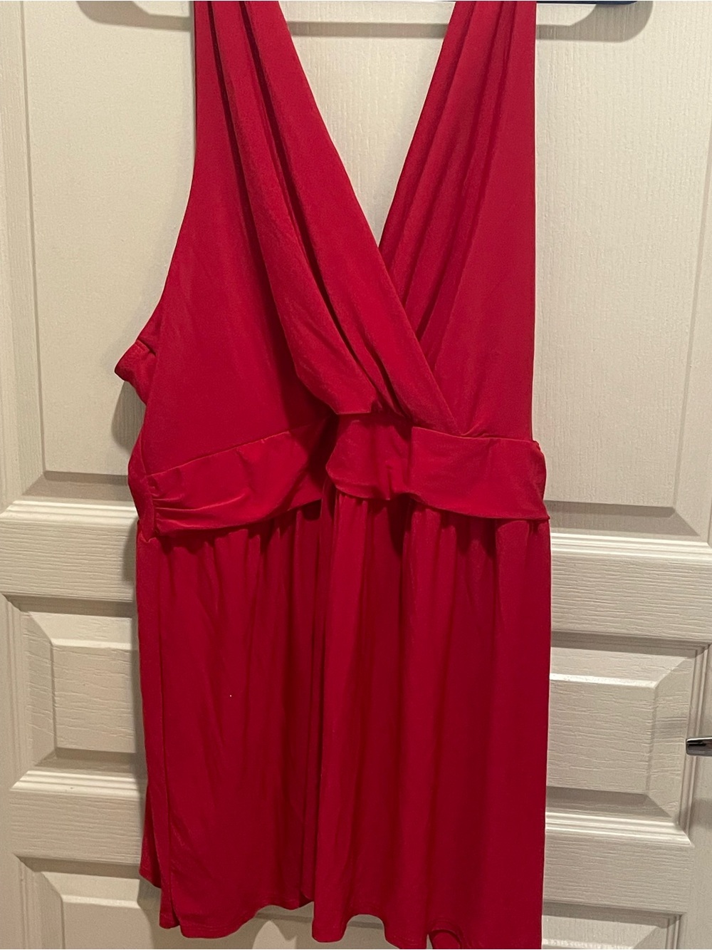 NWOT torrid Vibrant Red Wrap-Style Blouse 👚